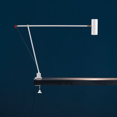Catellani & Smith Klemmleuchte Ettorino Clamp, weiß