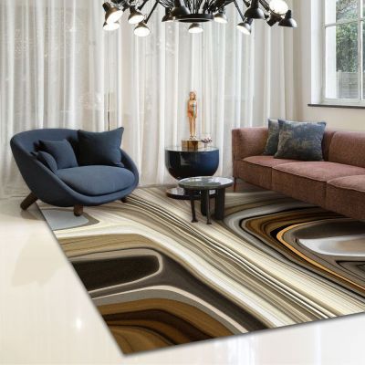 Moooi Carpets - Liquid Layers Marl - Rechteckig Raumansicht